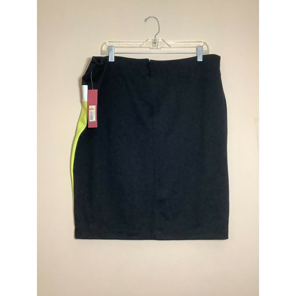 NWT Merona Women's Skirt Size 16 Pencil Skirt Color Block - Picture 2 of 3